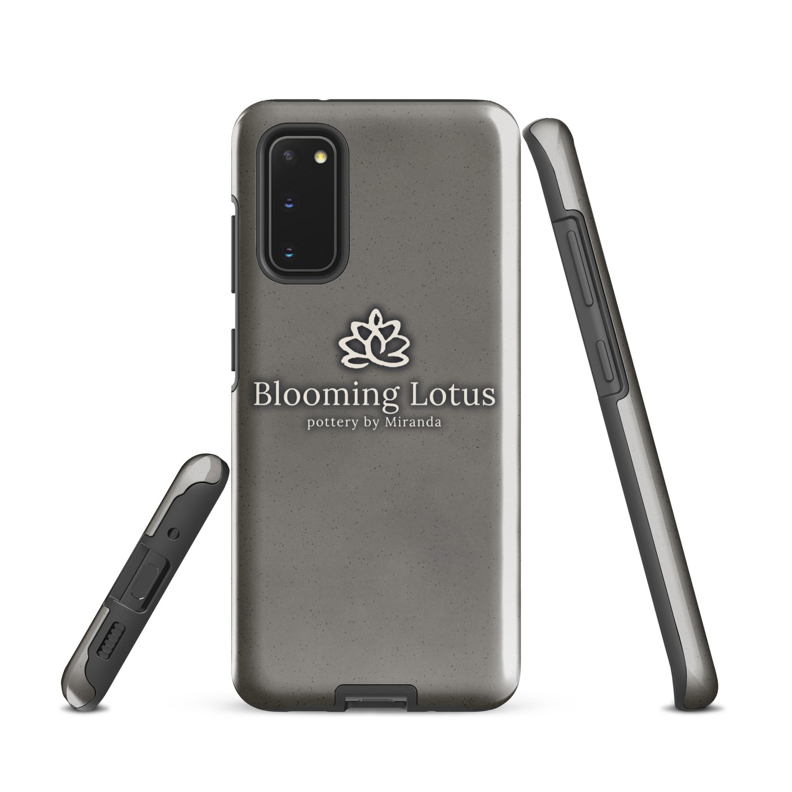 Gray Clay Samsung Phone Case
