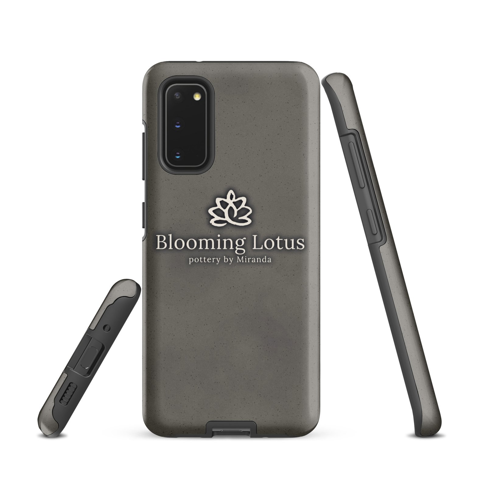 Gray Clay Samsung Phone Case - Image 2