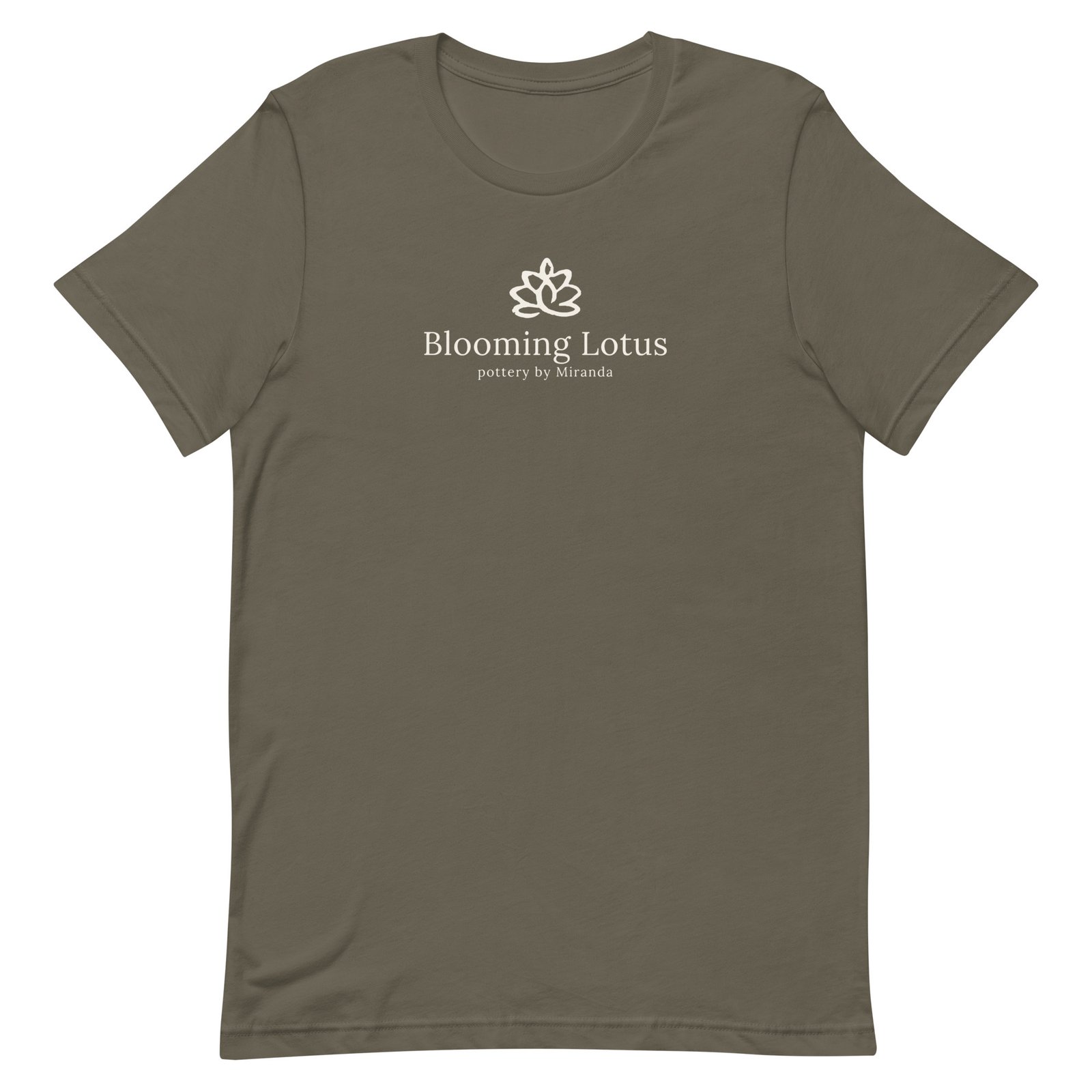 Blooming Lotus Logo Tee - Dark - Image 8