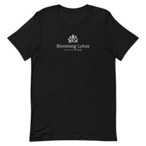 Blooming Lotus Logo Tee - Dark