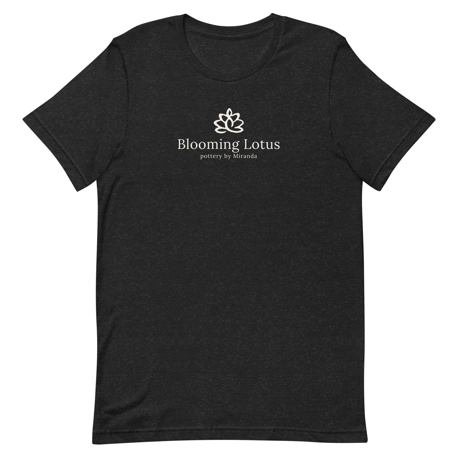 Blooming Lotus Logo Tee - Dark - Image 2