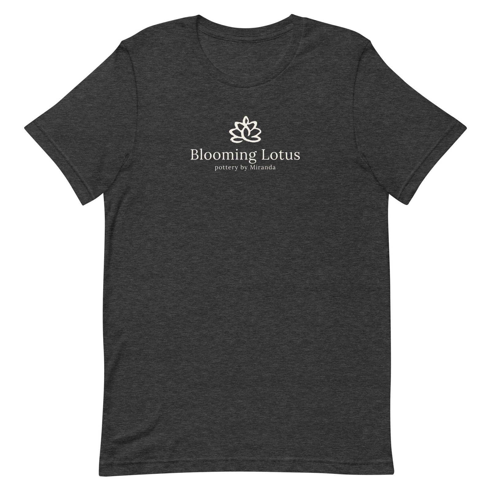 Blooming Lotus Logo Tee - Dark - Image 5