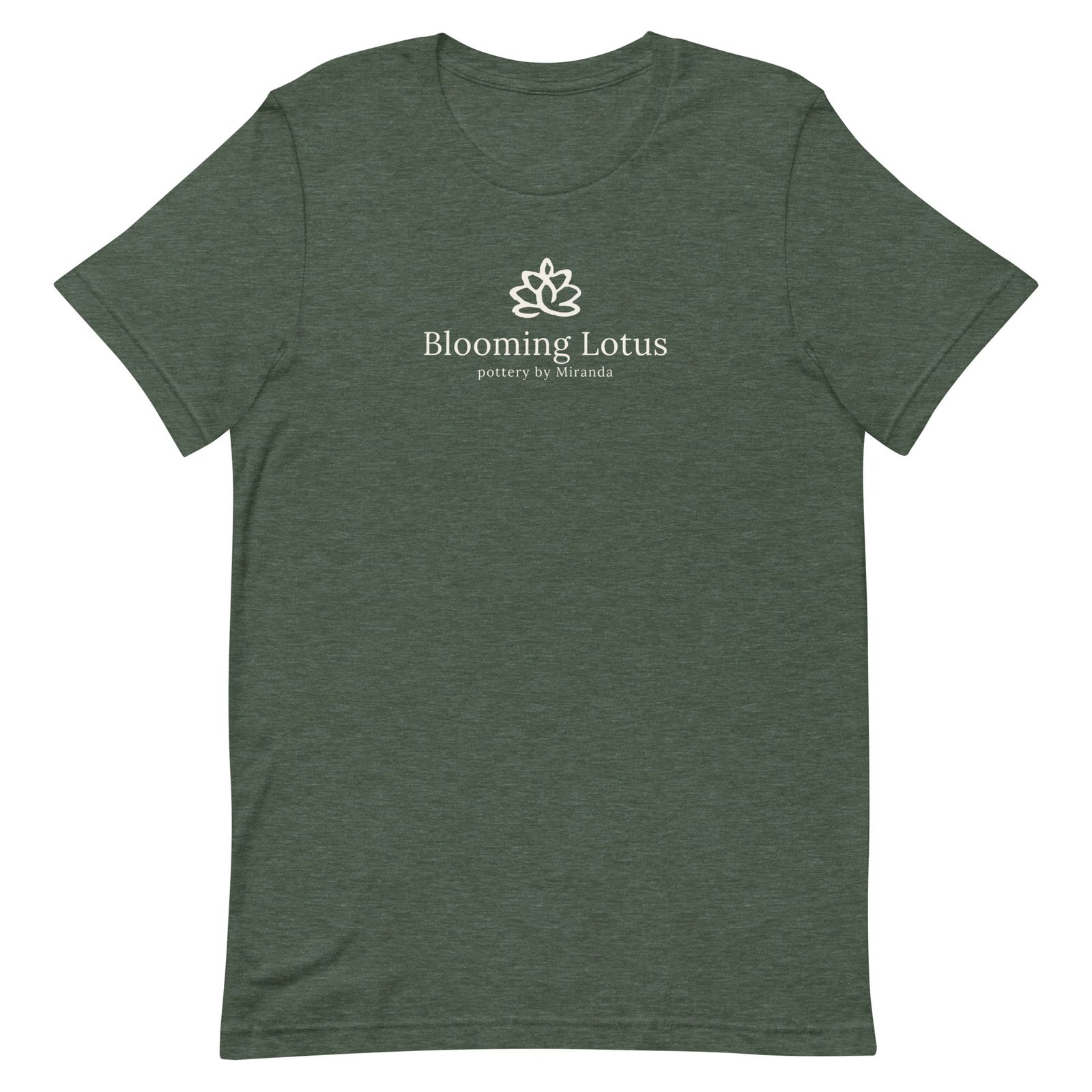 Blooming Lotus Logo Tee - Dark - Image 6